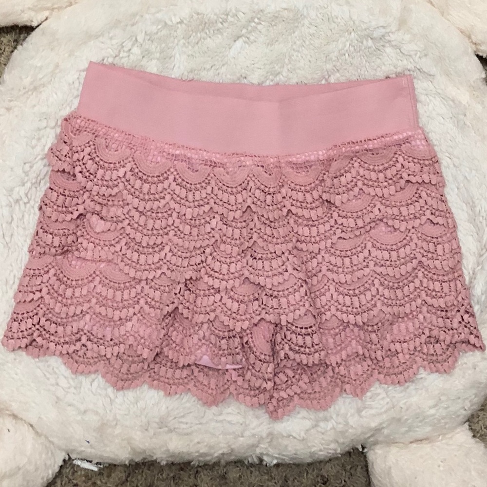Wet Seal Light Pink Shorts